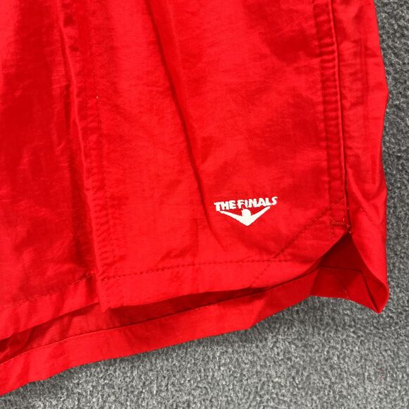 The Finals Swim Shorts Mens XXL Red Trunk Deck with Back Pocket - Picture 5 of 13